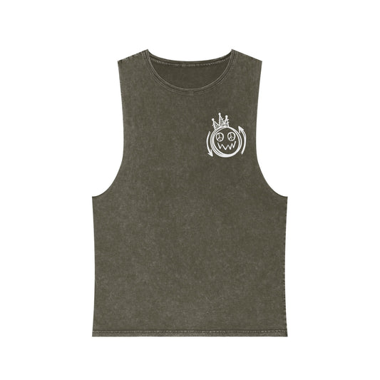 Fearless Graffiti Stonewash Tank Top