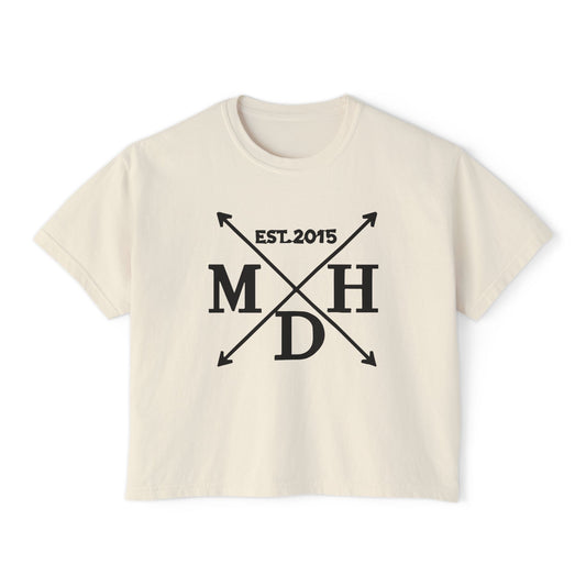 Women's Boxy Tee Feeling Groovey