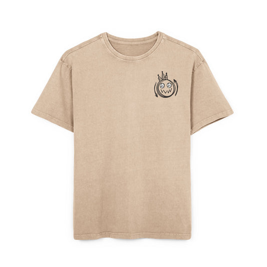 Fearless Graffiti Oversized Acid Wash Tee