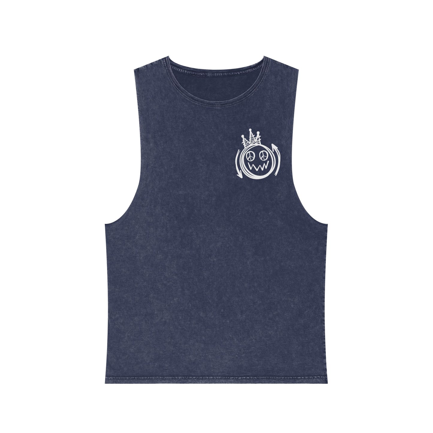 Fearless Graffiti Stonewash Tank Top