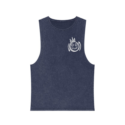 Fearless Graffiti Stonewash Tank Top