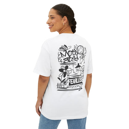 Fearless Oversized Tee - Unisex Graphic T-Shirt