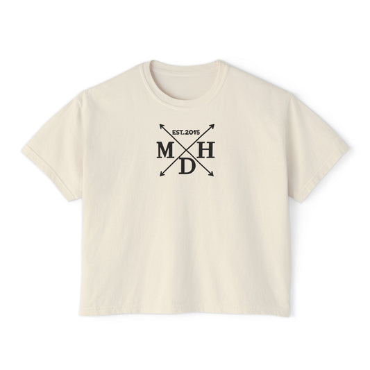Women's Boxy Tee Great Things Await