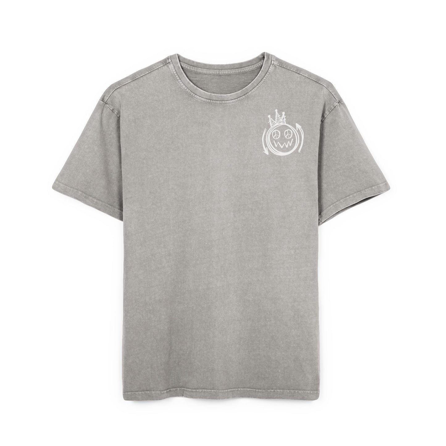 Fearless Graffiti Oversized Acid Wash Tee