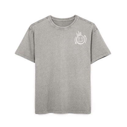 Fearless Graffiti Oversized Acid Wash Tee