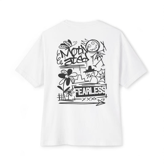 Fearless Oversized Tee - Unisex Graphic T-Shirt