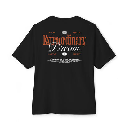 Unisex Boxy Tee - Extraordinary Dream, Oversized T-Shirt,