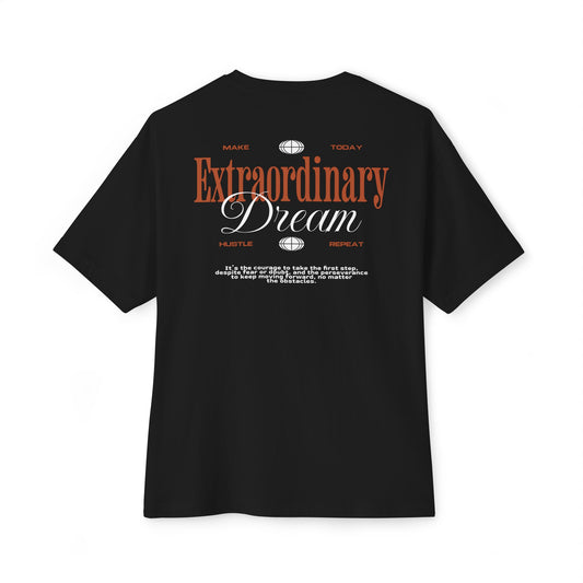 Unisex Boxy Tee - Extraordinary Dream, Oversized T-Shirt,