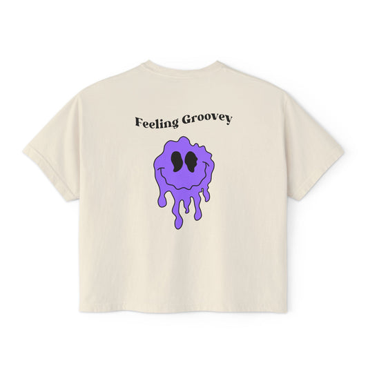 Women's Boxy Tee Feeling Groovey